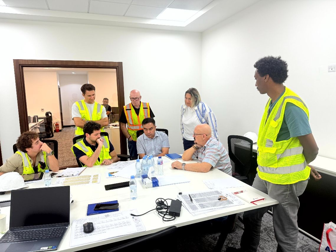 Old-school discussions over the construction details: where the magic happens