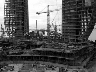 Construction Progress on Crescent Baku Project